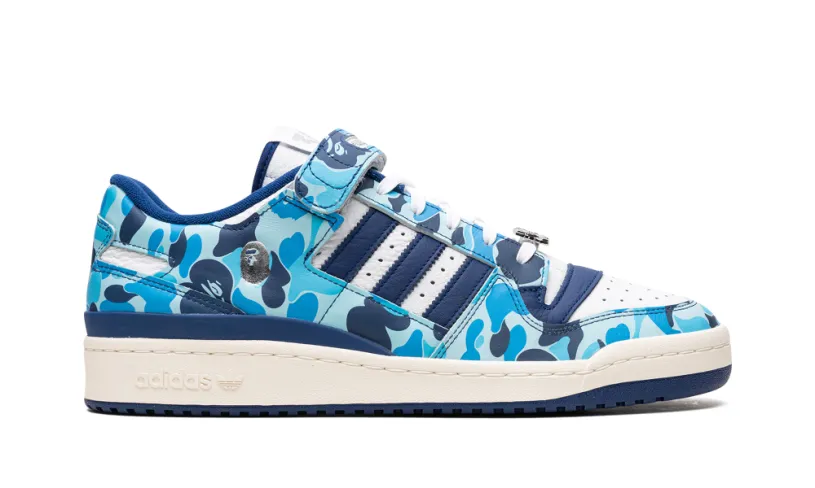 More Adidas Shoes Adidas Forum '84 Low 'Bape 30th Anniversary Blue Camo'